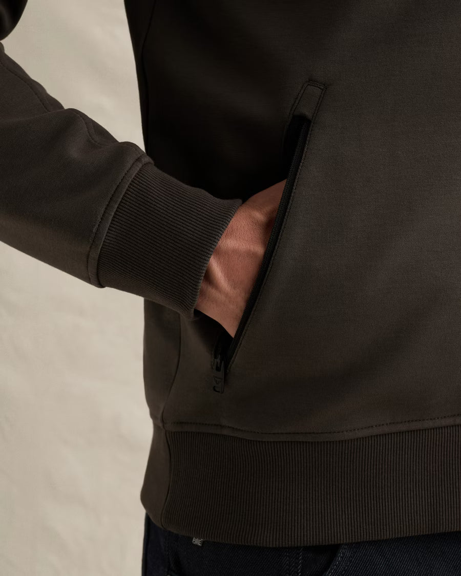 PME LEGEND VEST ZIP JACKET INTERLOCK SWEAT BELUGA