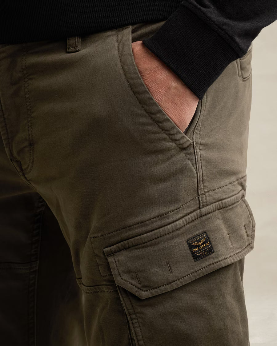 PME LEGEND CHINO EXPEDIZOR CARGO 2.0 COLORED SWEAT GRAPE LEAF