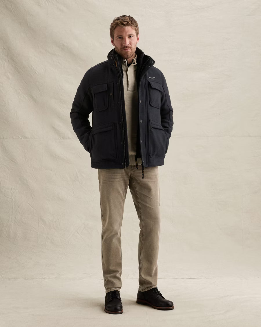 PME LEGEND CHINO NIGHTFLIGHT WASHED SWEAT-PANTS DENIM LOOK ELMWOOD