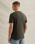 PME LEGEND T-SHIRT R-NECK JACQUARD STRIPED BELUGA