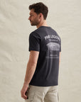 PME LEGEND T-SHIRT JERSEY BACK GRAPHIC GRAPHITE