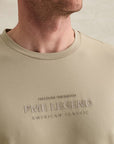 PME LEGEND T-SHIRT COTTON ELASTAN ABBEY STONE