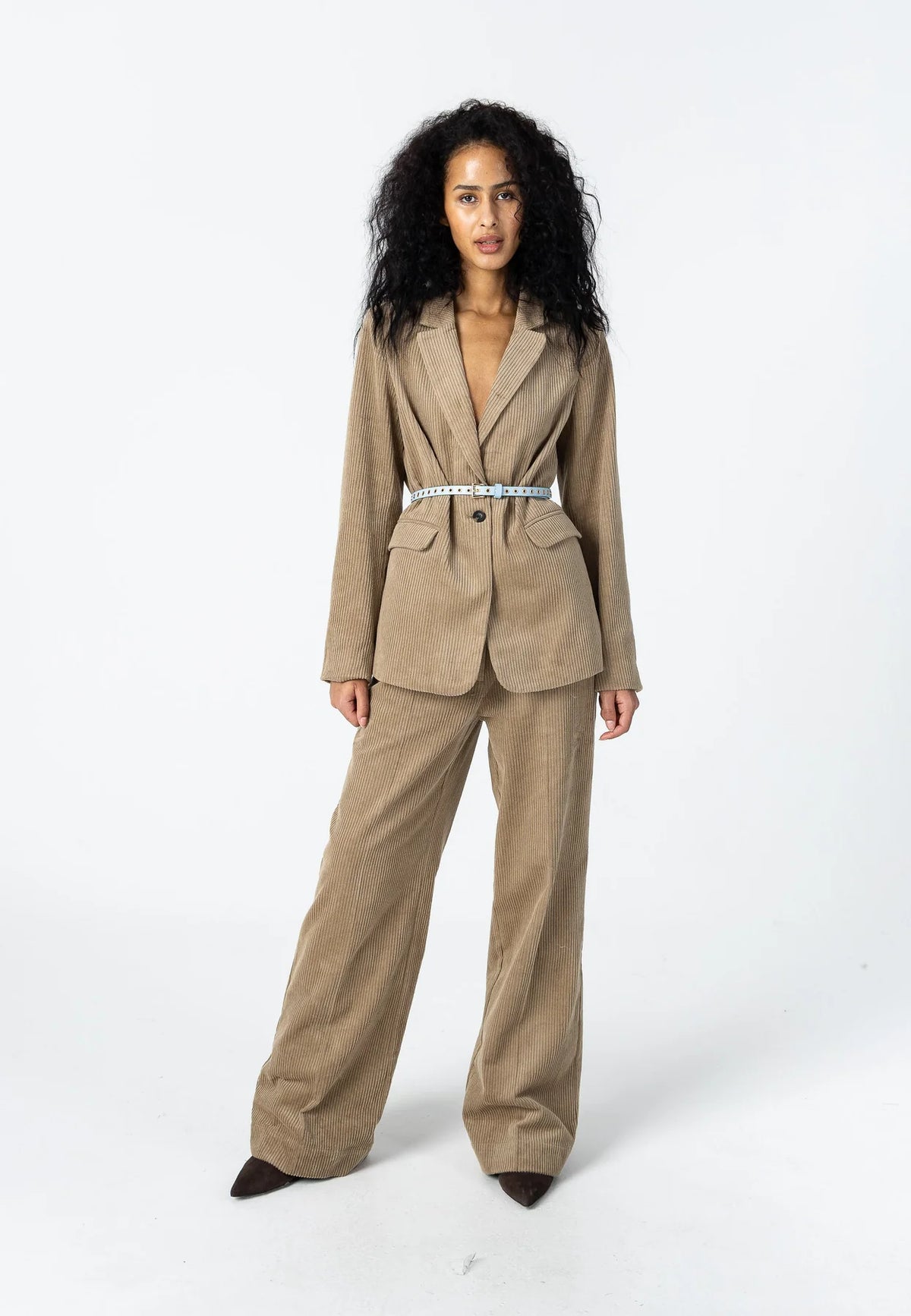 COSTER COPENHAGEN BLAZER CORDUROY MOON ROCK