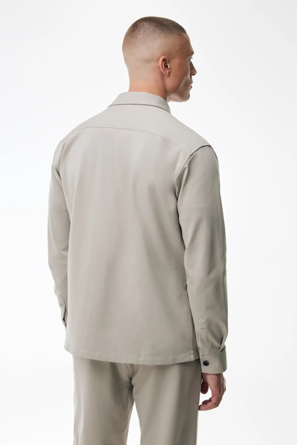 GENTI OVERSHIRT MIDTOWN BEIGE