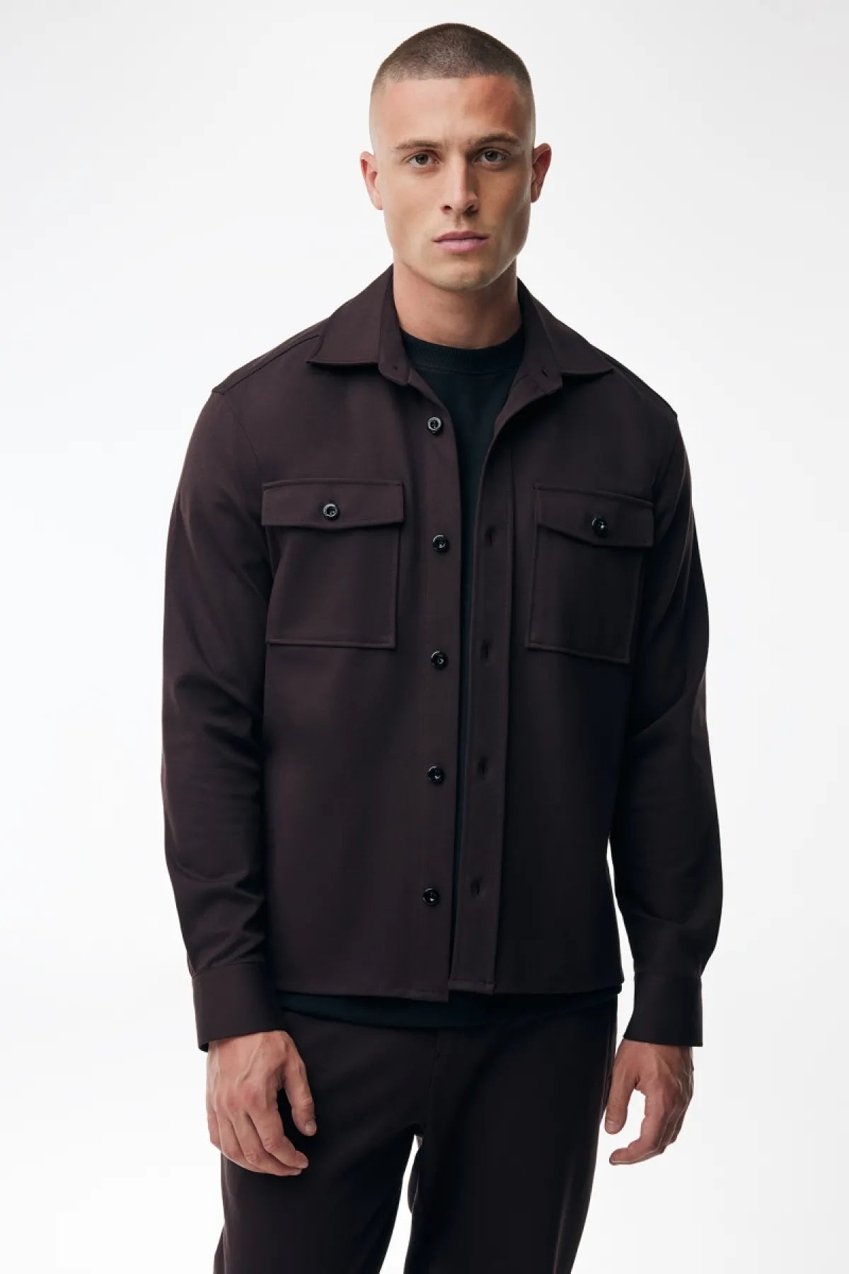 GENTI OVERSHIRT MIDTOWN BORDEAUX