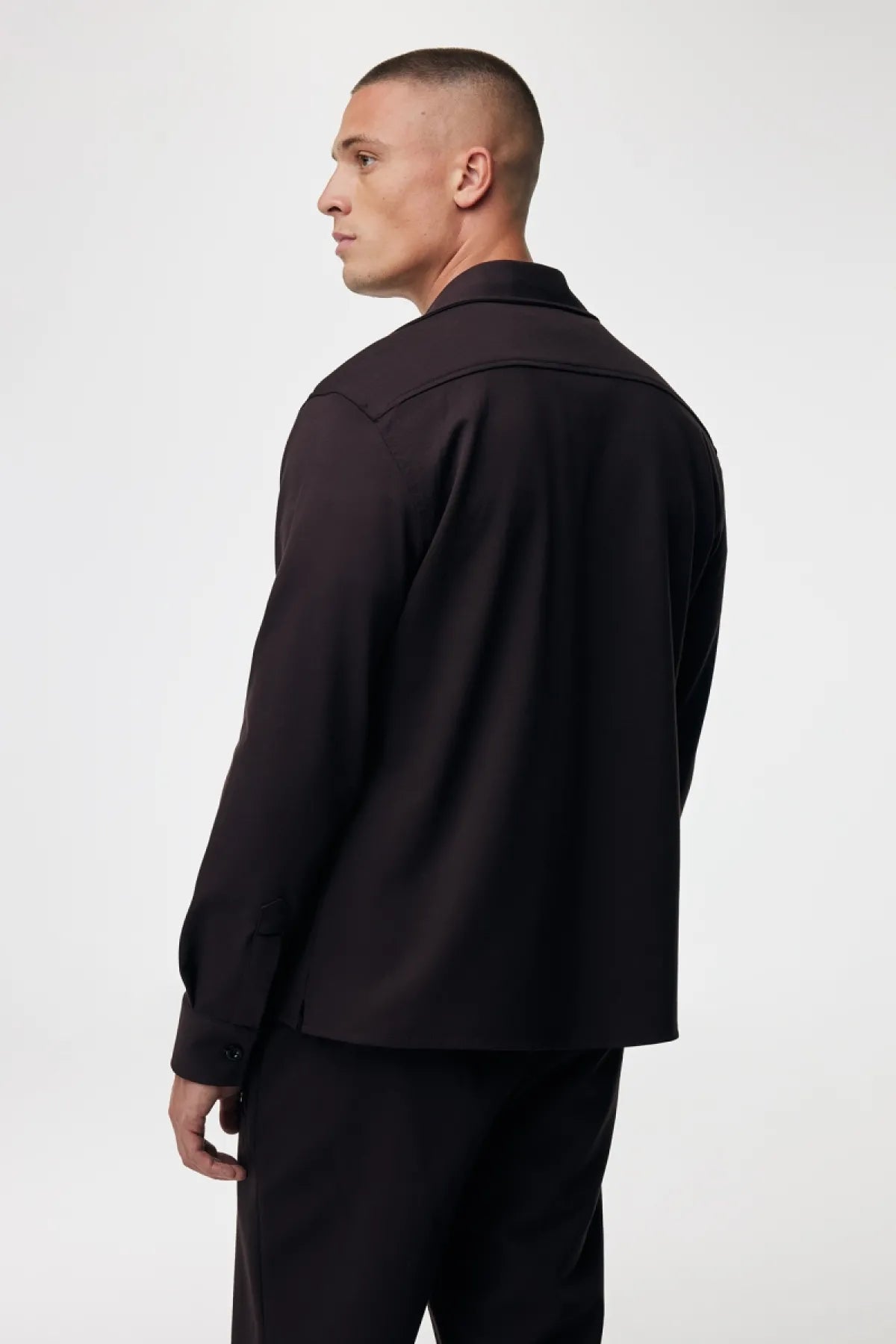 GENTI OVERSHIRT MIDTOWN BORDEAUX