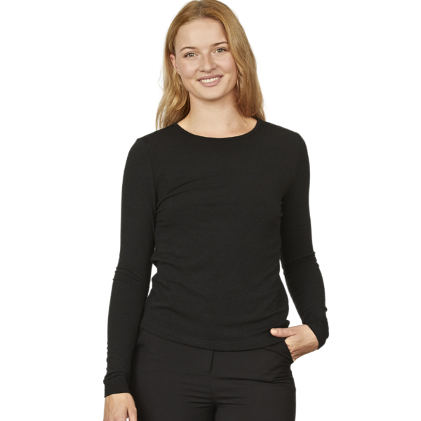 SISTERS POINT TOP ESEMA-LS BLACK