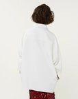 STUDIO AMAYA BLOUSE VESPER OVERSIZED WHITE