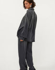 STUDIO AMAYA PANTS ZIA DENIM LOOK GLITTER GREY