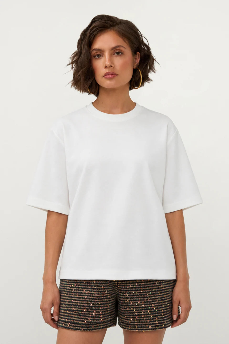 STUDIO AMAYA T-SHIRT LILLY WHITE