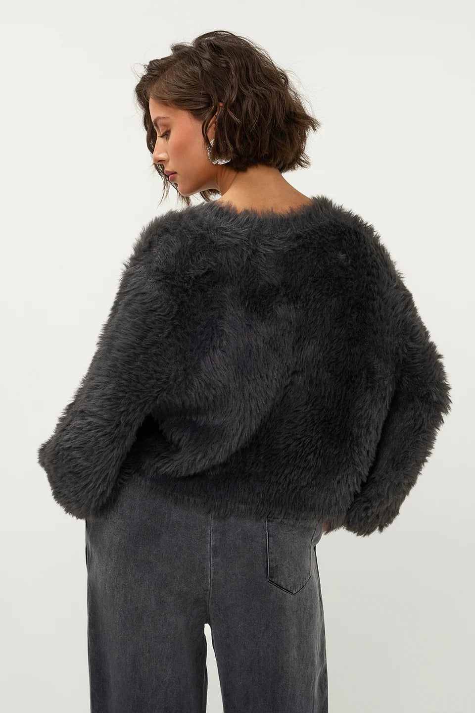 STUDIO AMAYA PULLOVER DOL KNITWEAR BOXY GREY