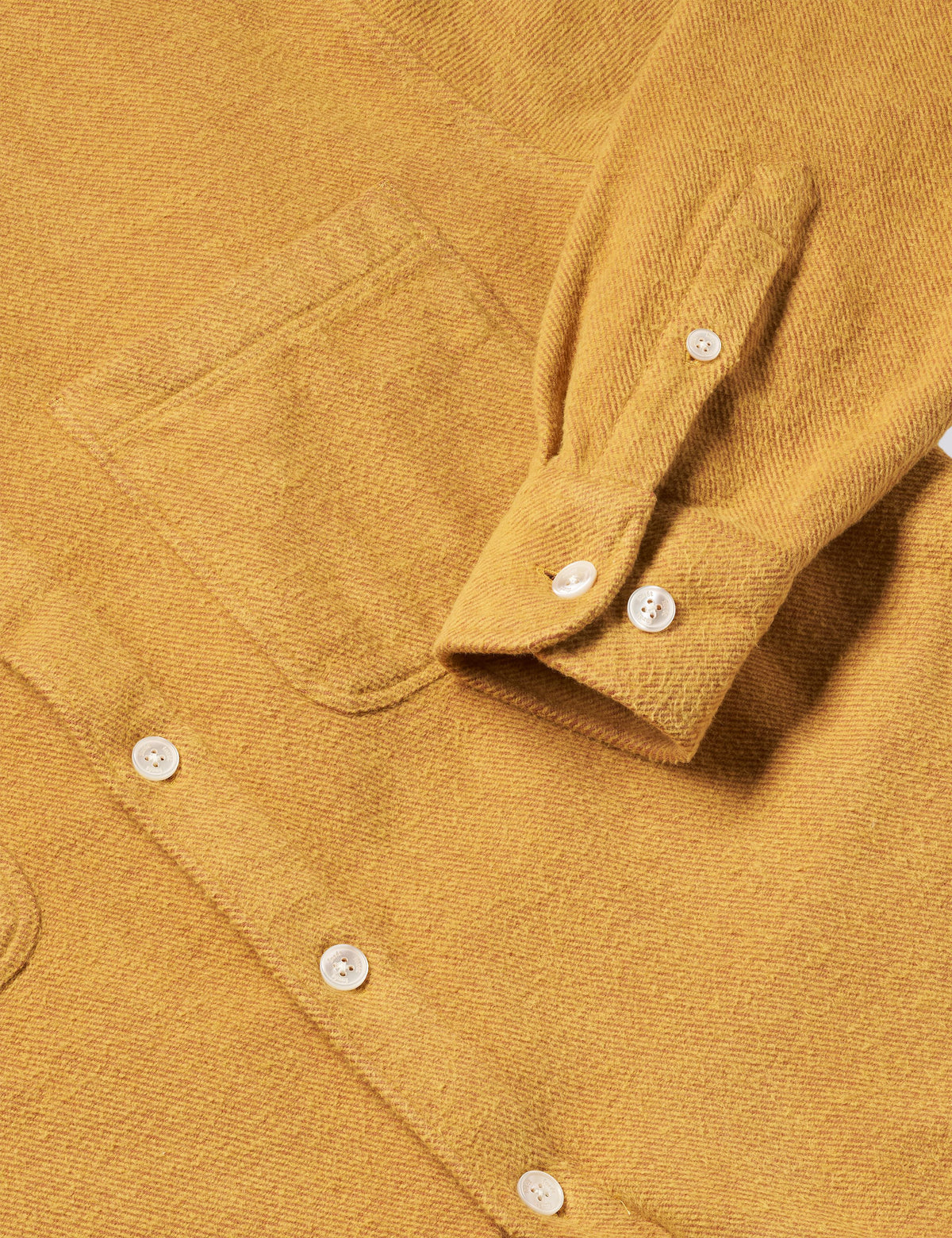 FORÉT OVERSHIRT MOON RELAXED FIT YELLOW