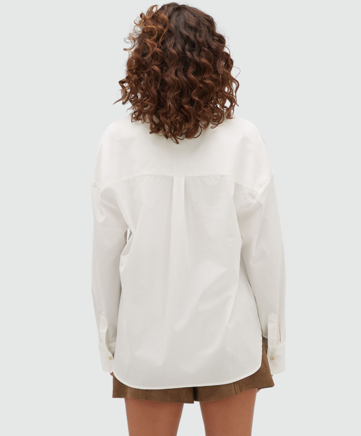 JOSH V BLOUSE JV-BERDINA OVERSIZED OFF WHITE