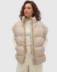 JOSH V BODYWARMER JV-STAYA OVERSIZED BEIGE