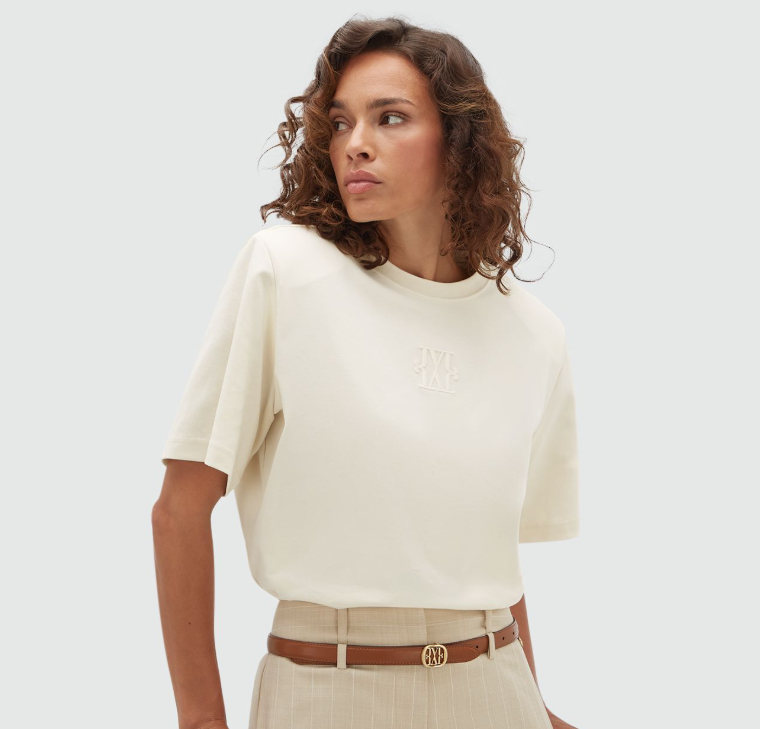 JOSH V BODY JV-POPPY OVERSIZED CLOUD WHITE