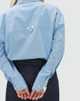 JOSH V BLOUSE JV-SISSIE OVERSIZED MET STREPEN BLUE STRIPE