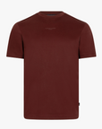 CAVALLARO T-SHIRT LUCIANO TEE WINE RED