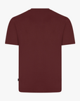 CAVALLARO T-SHIRT LUCIANO TEE WINE RED