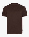 CAVALLARO T-SHIRT LUCIANO TEE DARK BROWN