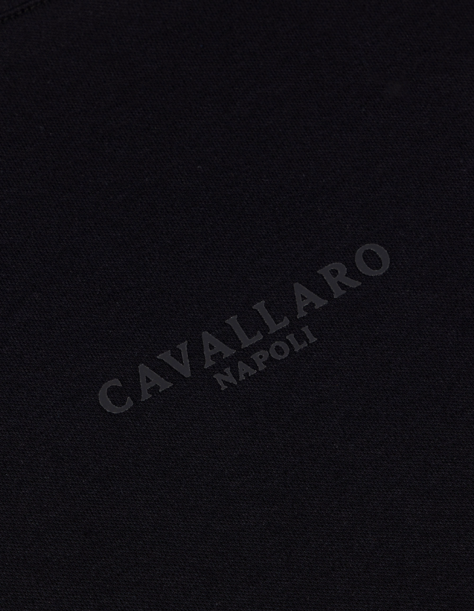 CAVALLARO T-SHIRT LUCIANO TEE BLACK