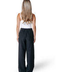 COLOURFUL REBEL PANTS MAGGY TAILORED DARK GREY