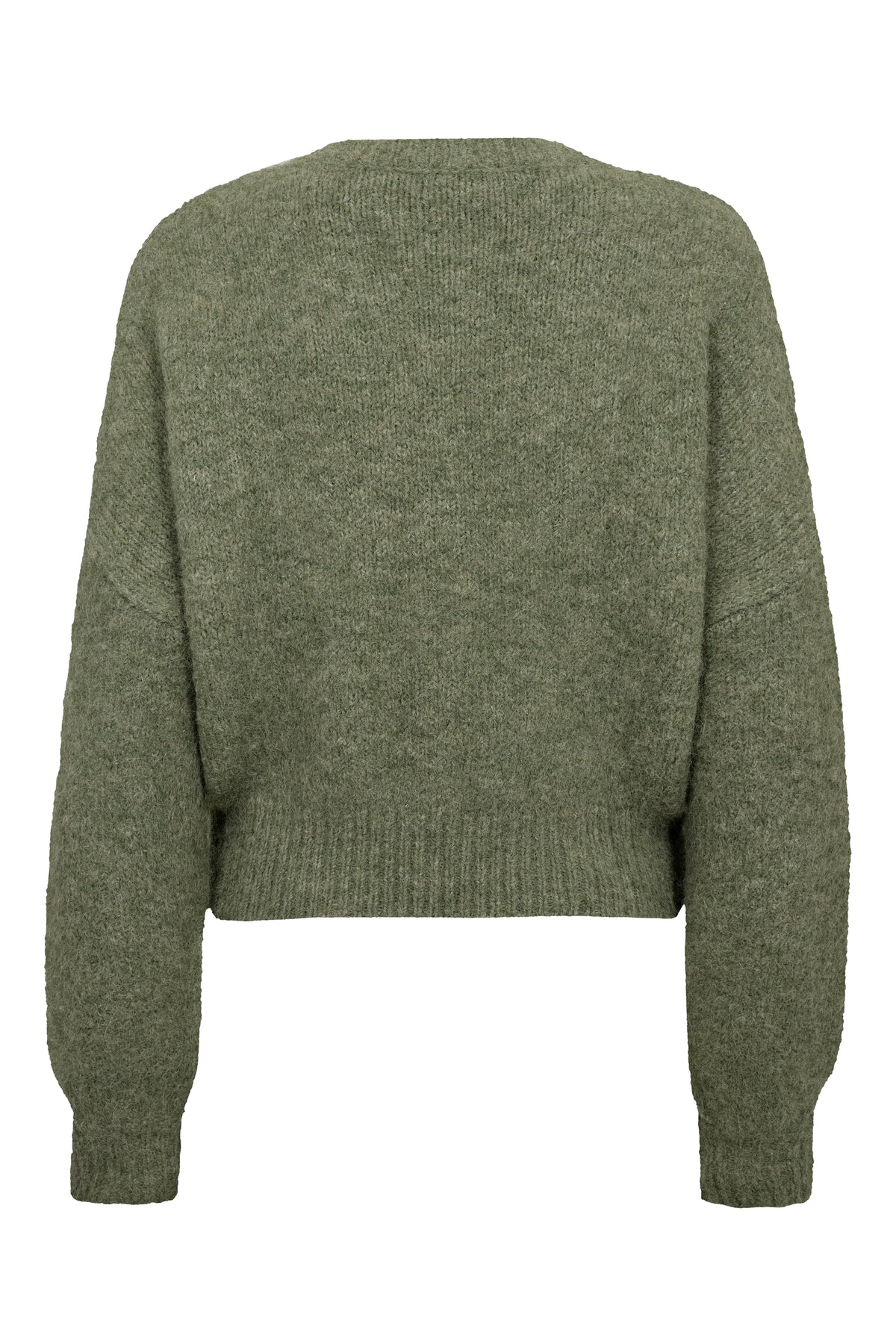 A-VIEW VEST SOFT KNIT CARDIGAN DUSTY GREEN