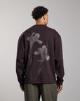 AEDEN SWEATER TOINE LONG-SLEEVE TEE GANACHE