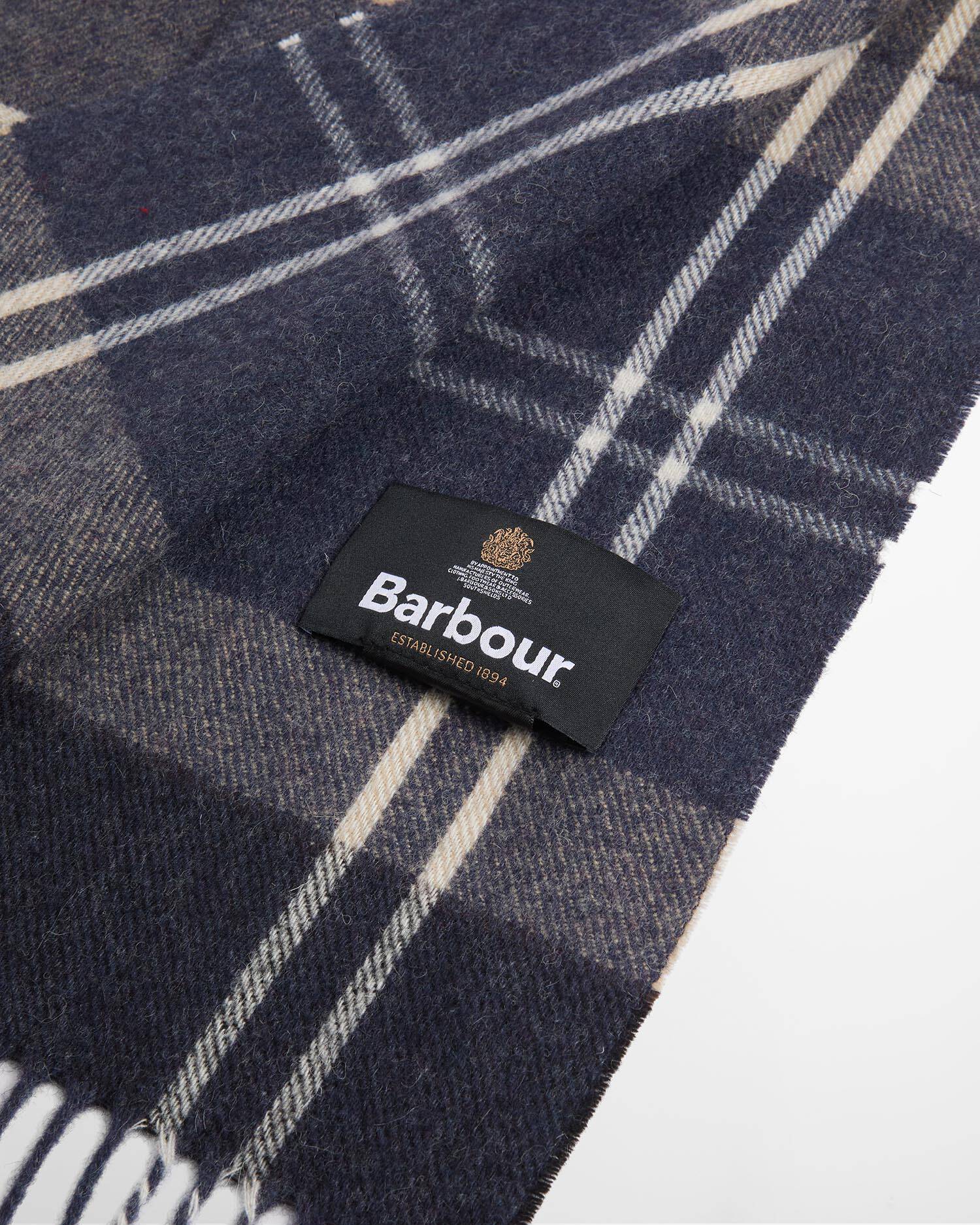 BARBOUR SJAAL INVERNESS TARTAN SCARF CHECK BIRCHWOOD