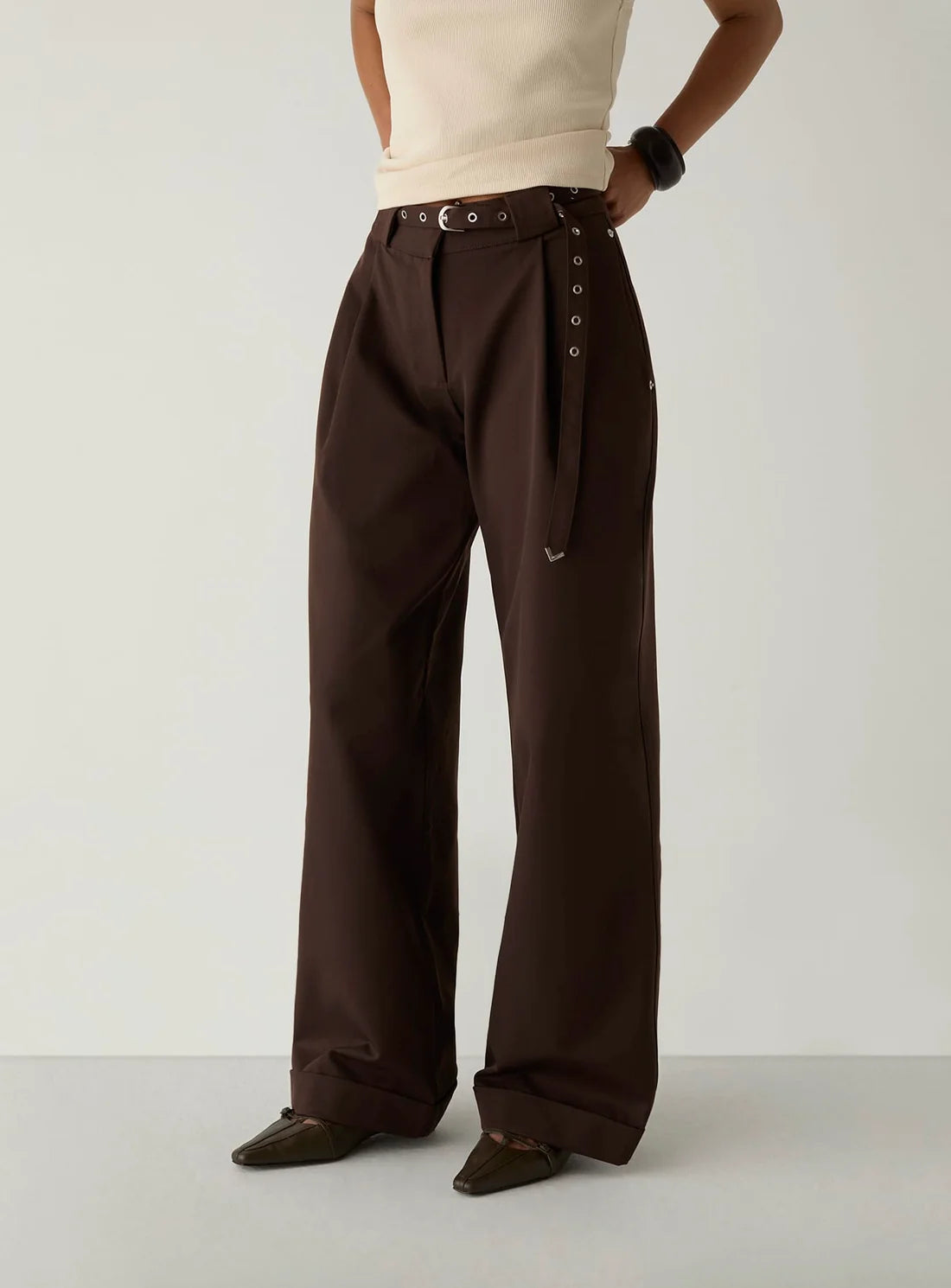 LAAGAM PANTS VALEA BROWN