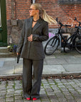 SISTERS POINT PANTS VIKSA-PA2 GREY CHECK