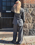 SISTERS POINT PANTS VIKSA-PA2 GREY CHECK
