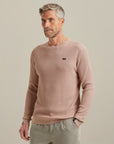 VANGUARD PULLOVER CREWNECK COTTON MODAL ADOBE ROSE