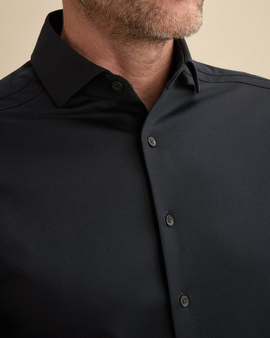 VANGUARD OVERHEMD ELEVATED CF OXFORD JERSEY SKY CAPTAIN