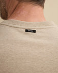 VANGUARD T-SHIRT R-NECK COTTON ELASTAN JERSEY STRETCH SILVER LINING