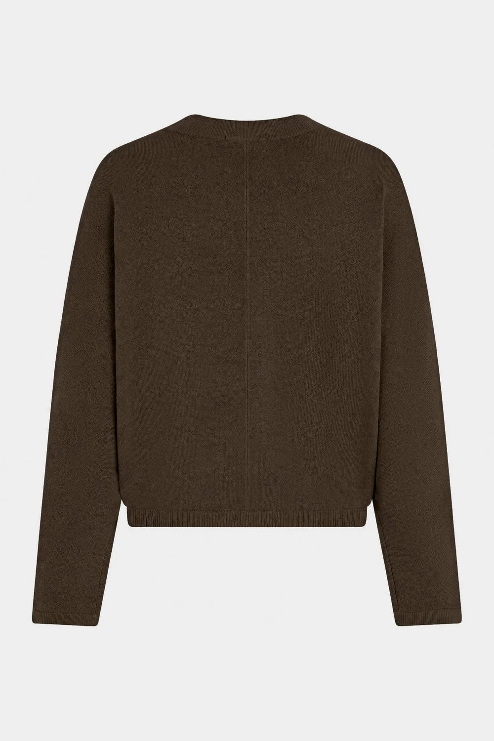PENN&amp;INK N.Y PULLOVER JUMPER V-NECK TABAC
