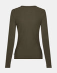 PENN&INK N.Y TOP LONGSLEEVE TABAC
