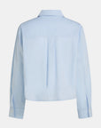 PENN&INK N.Y BLOUSE LIGHT BLUE