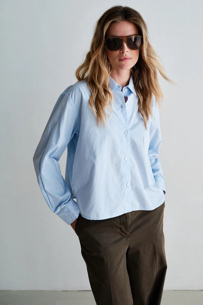 PENN&amp;INK N.Y BLOUSE LIGHT BLUE