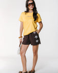 COLOURFUL REBEL SHORT LINNY SHELL WARM BROWN