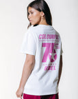 COLOURFUL REBEL T-SHIRT CR 76 LOOSE FIT STANDARD WHITE