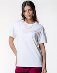 COLOURFUL REBEL T-SHIRT CR 76 LOOSE FIT STANDARD WHITE
