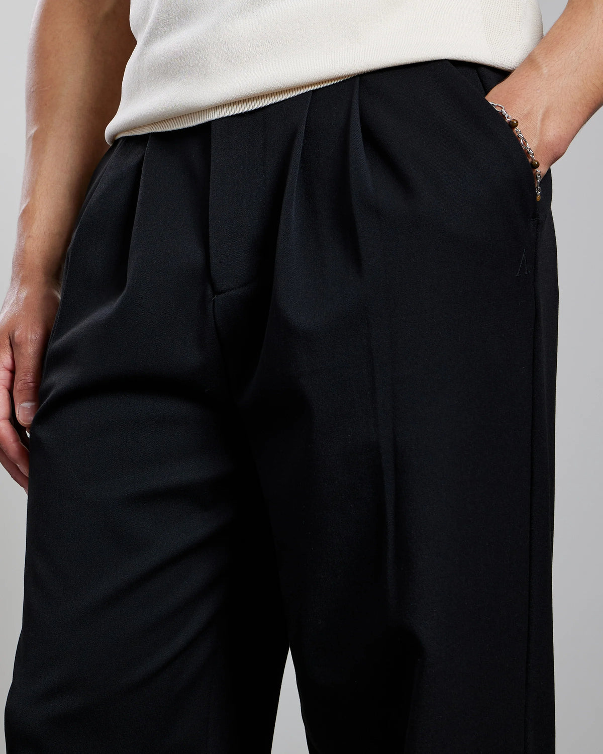 AEDEN PANTS WAERON BLACK