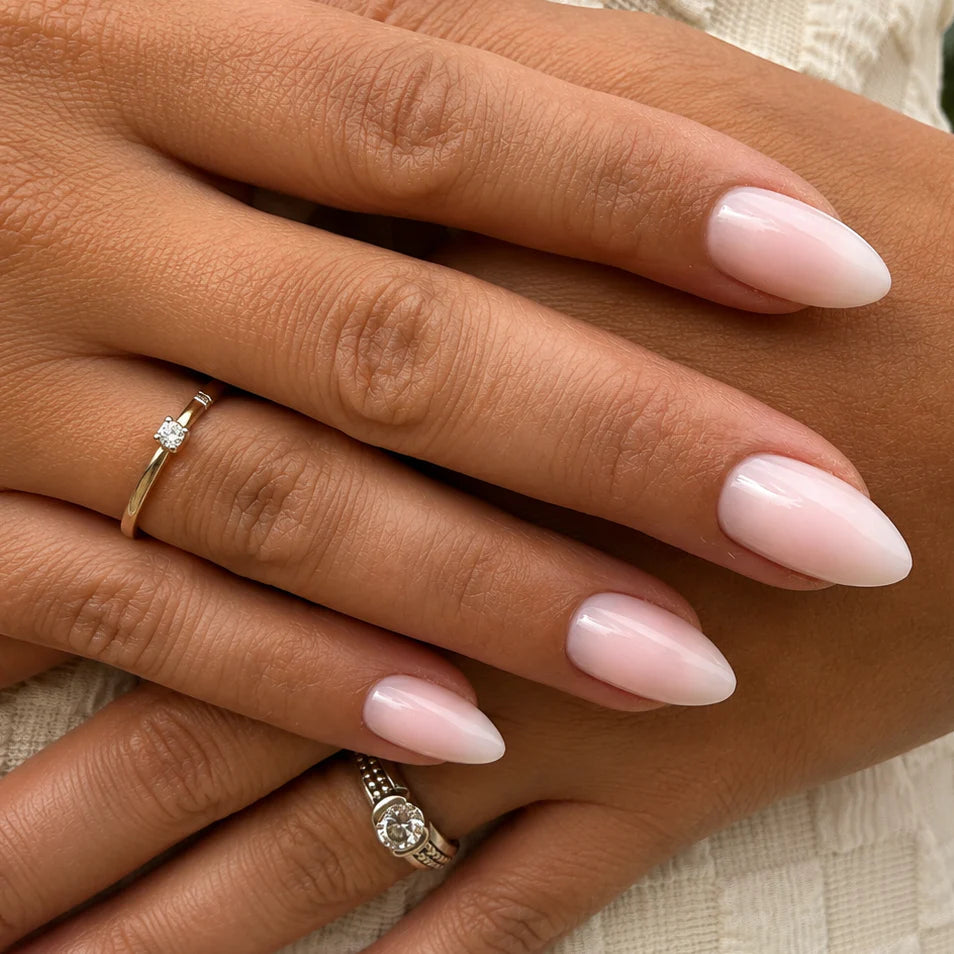 FREAKY NAILS GELNAGELS PRESS-ON CLOUD KISS MILKY WHITE ♥