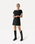 ANOTHER-LABEL JURK ABEL DRESS S/S BLACK