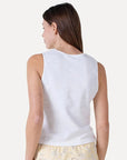 ANOTHER-LABEL TOP ABELIA OFF WHITE