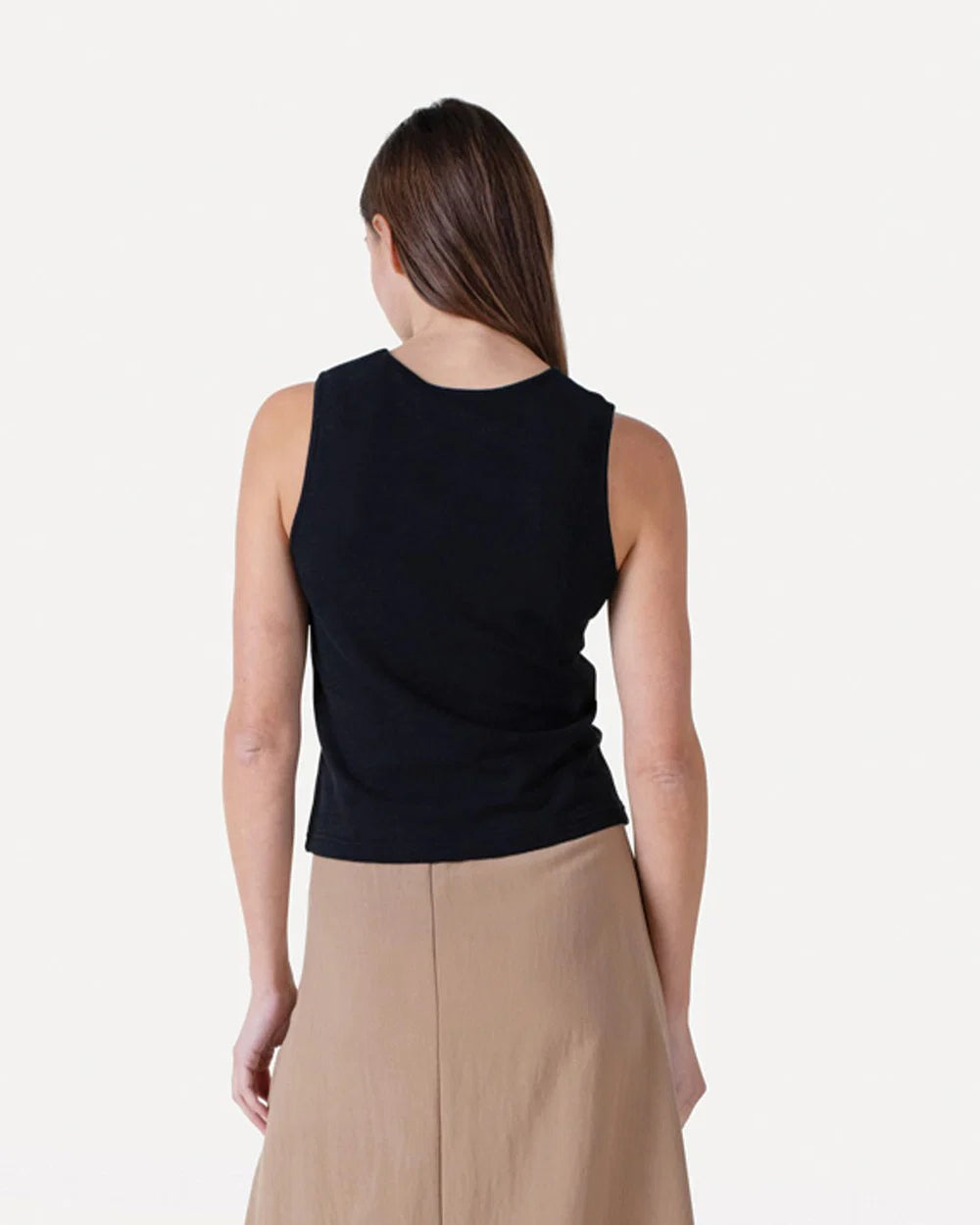 ANOTHER-LABEL TOP ABELIA BLACK