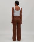 EDITED PANTS CELINA FONDUE FUDGE