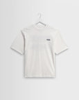 WAX LONDON T-SHIRT DEAN SS TEE SCRIBBLE TEXT OFF WHITE