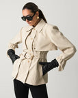 MAISON MÍARÉ BLAZER 3 WAY JACKET BEIGE
