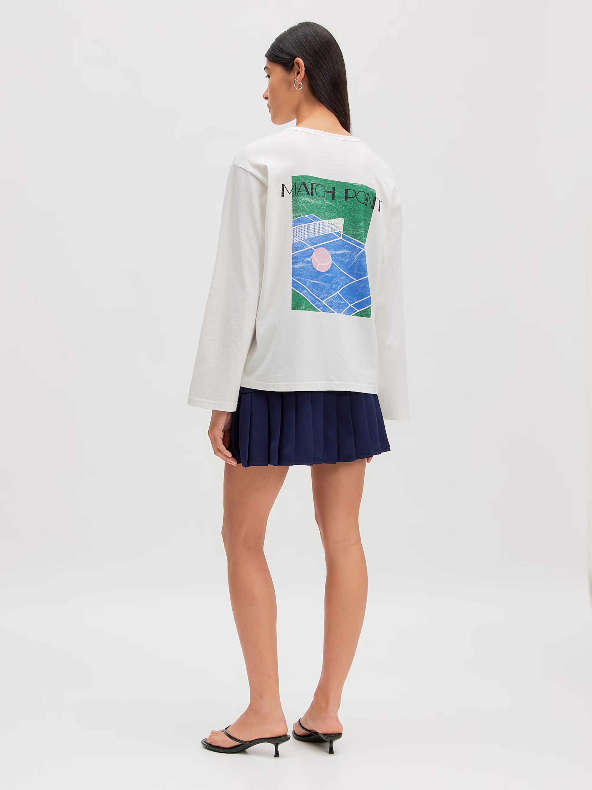 EDITED TOP VERLEE LONGSLEEVE WHITE
